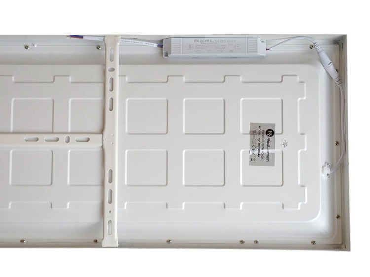 Zasilacz 60W - panel LED sufitowy 120x30cm biała ramka